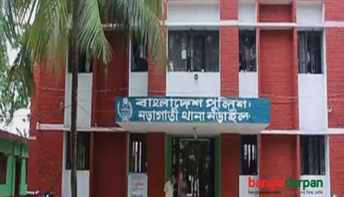 নড়াইলের পল্লীতে পুকুরে থেকে ভাসমান অবস্থায় নারীর মরদেহ উদ্ধার থানা পুলিশ