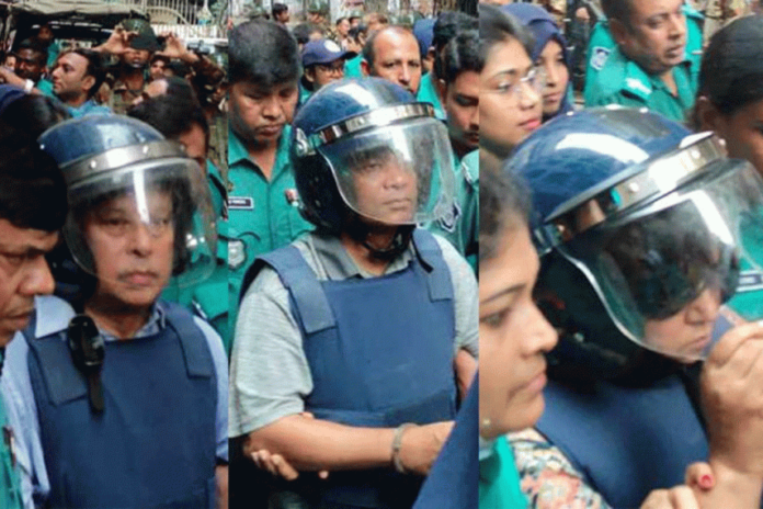 রিমান্ড শেষে কারাগারে সাংবাদিক শাকিল-রূপা